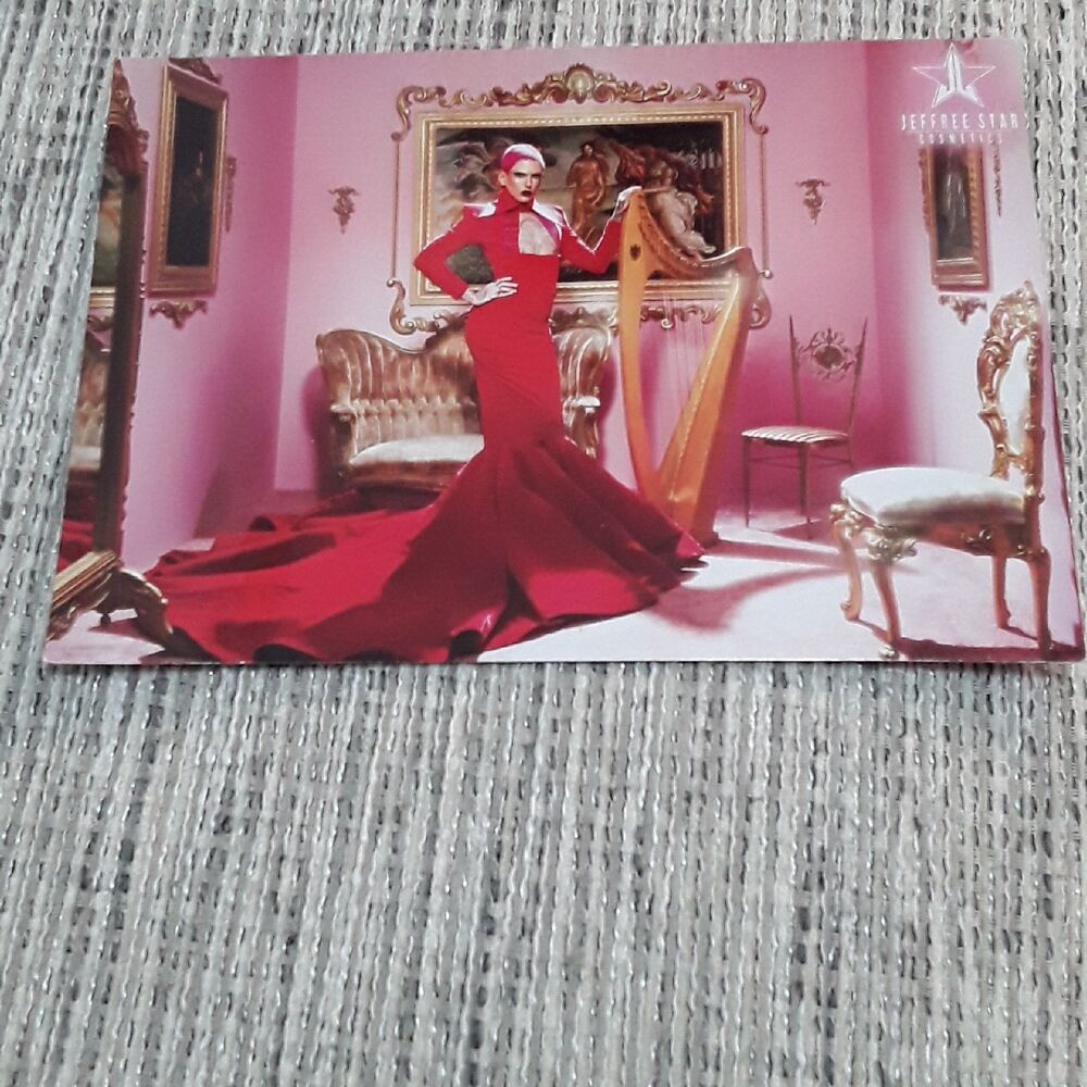 NEW Jeffree Star Cosmetics Post Card